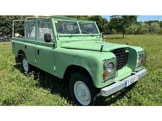 1979 land rover series 3 vert manuel, 4 vitesses conduite...