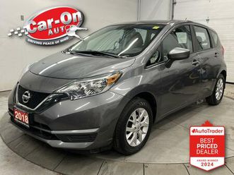 used 2018 nissan versa note sv | automatic | rear cam | htd seats | bluetooth