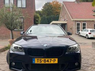 bmw 5-serie 520d touring pano m pakket 135kw aut8 2013 blauw — bmw — marktplaats