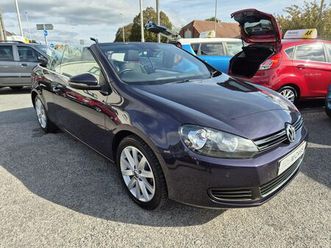 2013 volkswagen golf 1.6td se bluemotion tech cabriolet 2d