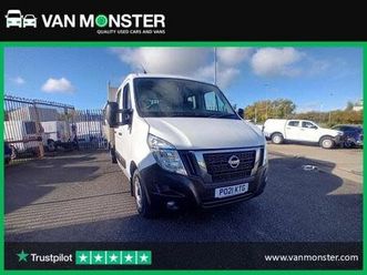 nissan nv400 2.3 dci 150ps h1 tekna double cab dropside