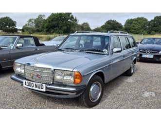 1983 mercedes-benz w123 230 te estate