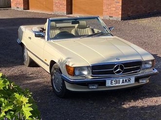 1987 mercedes-benz 420 r107 sl