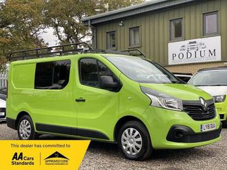 2018 renault trafic kitchen—sink—hob—rock&roll—ulez motorhome diesel manual