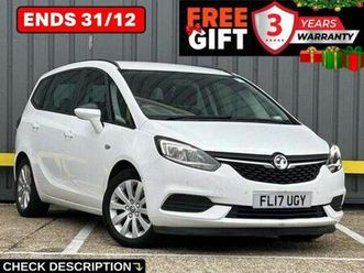 2017 vauxhall zafira tourer cdti ecoflex design mpv 1.6 manual diesel mpv diesel manual