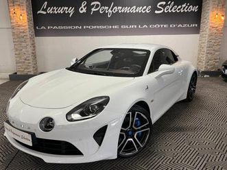 alpine a110 legende 252ch - 29 000km - 1° main - cuir marron - jantes première édition