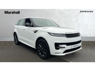2024 land rover range rover sport 3.0 p460e dynamic se 5dr auto