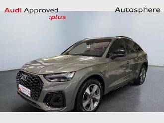 audi q5 sportback s-line int/ext matrix, cam360, attelage