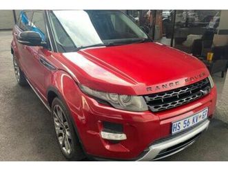 2013 land rover range rover evoque 2.2 sd4 dynamic coupe
