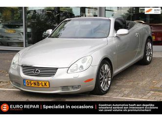 lexus sc 430 nl-auto nap dealer ond. youngtimer