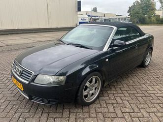 audi a4 cabriolet - 2.4 v6 exclusive cabrio