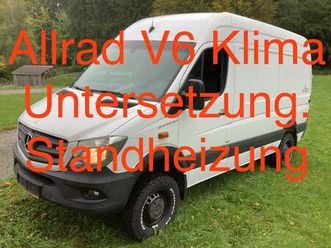 sprinter v6 oberaigner allrad 4x4 klima untersetzg