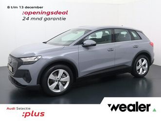 audi q4 e-tron - 40 edition 77 kwh | 204 pk | gratis onderhoud t/m 3 aug. 2030 | soh 95% | matrix led kopla