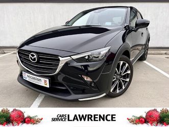mazda cx-3 2.0 skyactiv-g 120 gt-m | lage kilometerstand camera | pdc | head-up | dealer onderh. | trekhaak mogelijk | sport | navi | keyless | 18