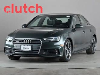 2017 audi a4 komfort awd w/ apple carplay, heated front seats, r