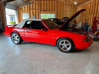 supercharged 1992 summer edition mustang 5.0l convertible