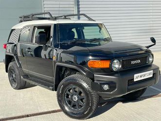 toyota fj cruiser fresh import- must be seen-best available!! truly immaculate