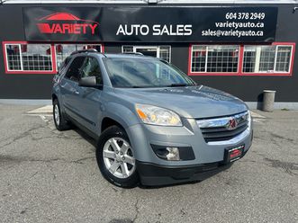 2008 saturn outlook 4xe, 7 passenger, sunroof, free 10,000 km lu