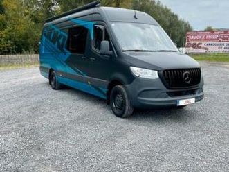② mercedes sprinter 317 campervan - ruime garage — camionnettes & utilitaires — 2ememain
