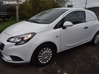 opel corsa van 1,2 i nové čr,super stav