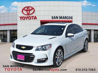 used 2016 chevrolet ss base