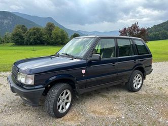 land rover range rover 4.6 hse autobiography blau