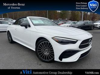 new 2026 mercedes-benz cle 300 4matic cabriolet