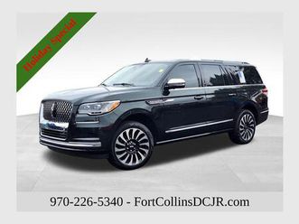 used 2023 lincoln navigator black label