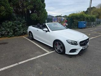 3.0 e400 v6 amg line (premium plus) cabriolet g-tronic+ 4matic euro 6 (start/stop) 2dr