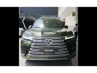 lexus lx 500d 2023 seminuevo diesel automática lima