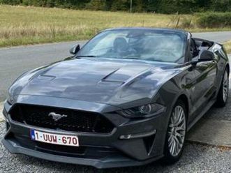 ② ford mustang 5.0i v8 450 ch a10 cabriolet — ford — 2ememain