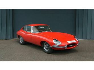 1965 jaguar e-type rouge manuel, 4 vitesses conduite à ga...