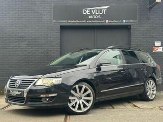 volkswagen passat variant - 3.2 v6 highline 4m | 19'' r36 | leer | navi | automaat | individual | trekhaak | 19 inch |