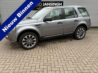 land rover freelander si4 se 2000kg trekgewicht!! | airco | pdc v+a | trekhaak | cruise | schuif/kanteldak | lederen bekleding | meeneemprijs, geen garantie