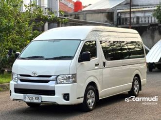 2024 toyota hiace 3.0 commuter van - low km - tdp hanya 20jt - termurah