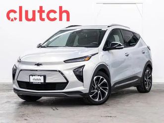 2022 chevrolet bolt euv premier w/apple carplay & android auto,