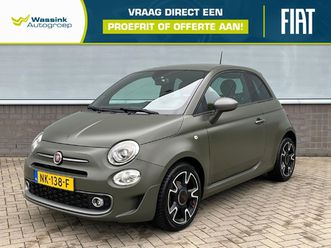 FIAT 500 fiat-500-105pk-sport-matgroen-parkeersensoren-navigatie-16''-velgen-climate-cont