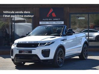 evoque cabriolet 2.0 td4