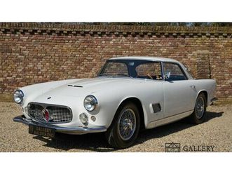 1958 maserati 3500 gt blanc manuel, 5 vitesses conduite à...