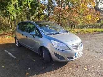 vauxhall meriva 1.7td 2011/ automatic car/panoramic roof silver