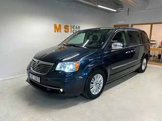 lancia voyager 3.6 v6 vvt lx 283hk 7sits euro6 drag b-kamera