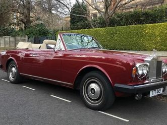rolls-royce corniche convertible