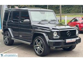 2015 mercedes-benz g class d 4matic estate diesel automatic