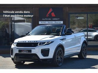 land rover range rover evoque cabriolet 2.0 td4 - 180 - bva se dynamic