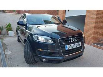 3.0tdi quattro tiptronic sline 7plazas