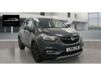 2018 vauxhall mokka x 1.4i turbo ecotec active suv 5dr petrol manual euro 6 (start/stop) (140 ps) suv pe...