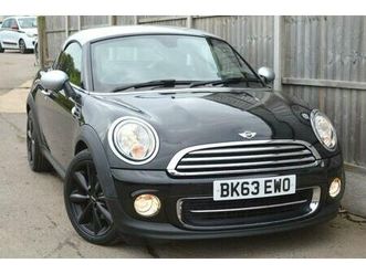 2013 mini coupe 1.6 cooper euro 6 (start/stop) 2dr coupe petrol manual