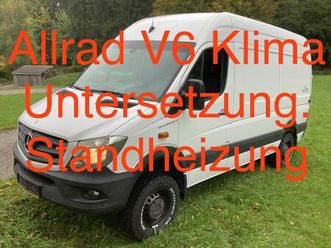 sprinter oberaigner v6 allrad 4x4 klima untersetzung standhzg