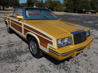 used 1985 chrysler lebaron town & country