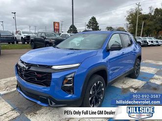 2026 chevrolet equinox rs - sunroof - $345 b/w